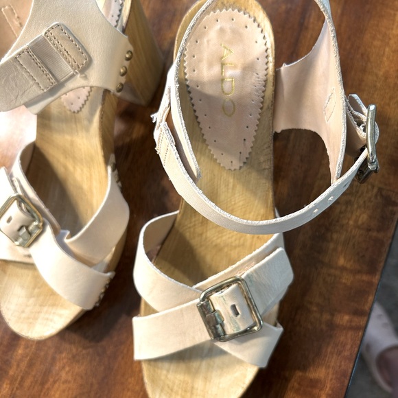 ALDO PREALIA BUCKLE SANDALS SIZE 8 - Picture 3 of 7